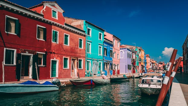 Exploring the Colorful Neighborhoods of Burano, Italy